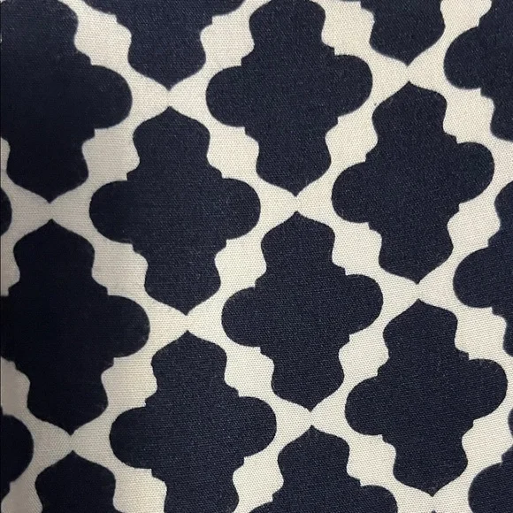 Escapada Navy and White Patterned Dress - Picture 7 of 8